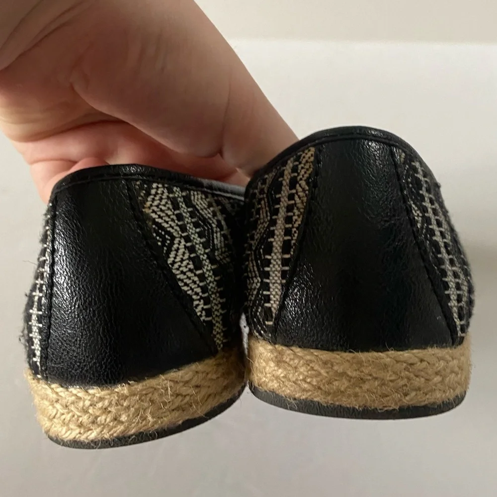 B.O.C. Aztec Print Slip On Espadrille Shoes